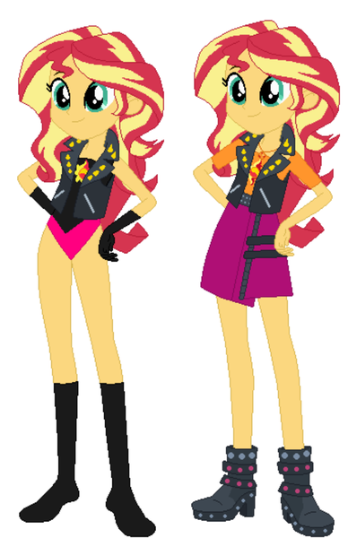 Size: 3072x4745 | Tagged: suggestive, artist:i♡thedazzlings1290, derpibooru import, sunset shimmer, human, equestria girls, 1000 hours in ms paint, clothes, image, png, self paradox, shoes, simple background, skirt, socks, stupid sexy sunset shimmer, vector, white background