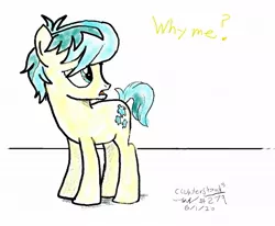 Size: 1217x1003 | Tagged: safe, artist:johnerose126, derpibooru import, sandbar, earth pony, pony, image, jpeg, male, solo