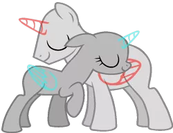 Size: 829x636 | Tagged: safe, artist:shiibases, derpibooru import, oc, unofficial characters only, alicorn, earth pony, pony, alicorn oc, bald, base, duo, eyelashes, eyes closed, female, horn, image, male, mare, png, raised hoof, simple background, smiling, stallion, transparent background, wings