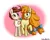 Size: 1854x1490 | Tagged: safe, artist:anibaruthecat, derpibooru import, pound cake, pumpkin cake, pegasus, pony, unicorn, comic:incest-d-licious, brother and sister, cake twins, duo, female, image, looking at each other, male, older, older cake twins, older pound cake, older pumpkin cake, one eye closed, png, raised hoof, siblings, smiling, twins