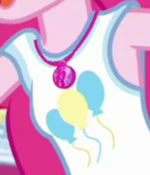 Size: 1920x2229 | Tagged: safe, derpibooru import, screencap, pinkie pie, equestria girls, equestria girls series, school of rock, armpits, boobshot, breasts, clothes, cropped, cutie mark, cutie mark on clothes, geode of sugar bombs, image, jpeg, magical geodes, tanktop