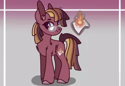 Size: 2388x1638 | Tagged: safe, artist:caramelbolt24, derpibooru import, oc, unofficial characters only, earth pony, pony, book, chest fluff, colored hooves, ear fluff, earth pony oc, female, glasses, image, jpeg, looking back, magical lesbian spawn, mare, offspring, parent:applejack, parent:twilight sparkle, parents:twijack, smiling, solo