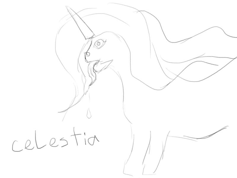 Size: 1280x960 | Tagged: questionable, derpibooru import, princess celestia, alicorn, pony, absurd, bad quality, image, jpeg, solo