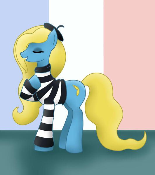 Size: 2303x2603 | Tagged: safe, artist:melodymiiau, derpibooru import, oc, oc:madame banane, unofficial characters only, bronydays, france, image, jpeg