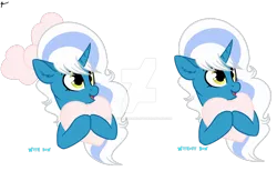 Size: 1280x791 | Tagged: safe, artist:lightheartsparkleyt, derpibooru import, oc, oc:fleurbelle, alicorn, pony, alicorn oc, bow, deviantart watermark, female, hair bow, heart, horn, hugging a pillow, image, mare, obtrusive watermark, png, simple background, transparent background, water, watermark, wings