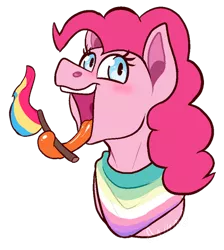 Size: 414x462 | Tagged: safe, artist:artwing74, derpibooru import, pinkie pie, cropped, image, png, pride flag
