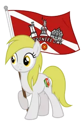 Size: 1111x1667 | Tagged: safe, artist:isegrim87, derpibooru import, oc, oc:westfalia, flag, image, ostwestfalen-lippe, png, solo