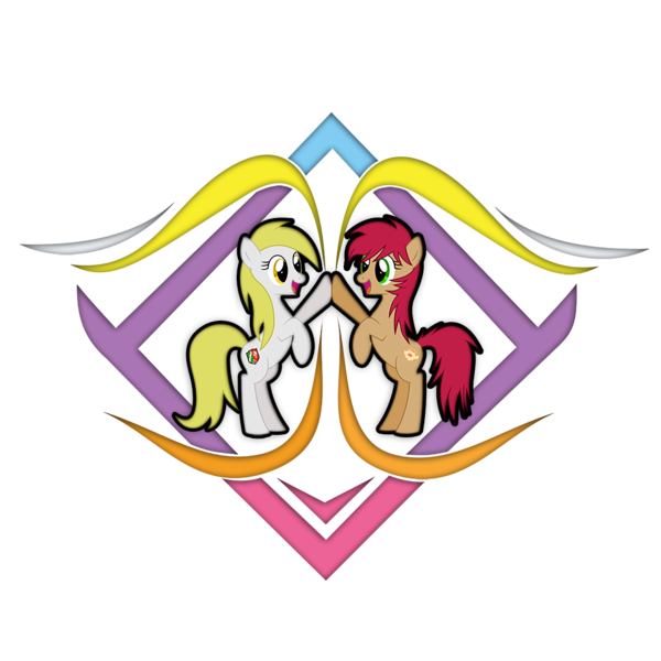 Size: 1000x1000 | Tagged: safe, artist:isegrim87, derpibooru import, oc, oc:princess pancake, oc:westfalia, unofficial characters only, brony fair, image, png