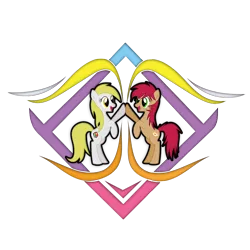 Size: 1000x1000 | Tagged: safe, artist:isegrim87, derpibooru import, oc, oc:princess pancake, oc:westfalia, unofficial characters only, brony fair, image, png