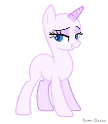 Size: 809x928 | Tagged: safe, artist:raini-bases, derpibooru import, oc, unofficial characters only, pony, unicorn, bald, base, bedroom eyes, eyelashes, female, grin, horn, image, mare, png, simple background, smiling, solo, transparent background, unicorn oc