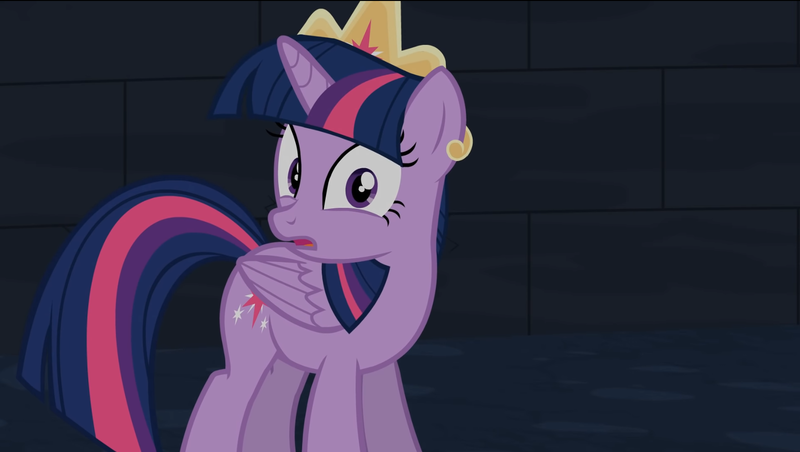 Size: 1676x946 | Tagged: safe, artist:forgalorga, derpibooru import, twilight sparkle, image, know your castle, png, shocked, surprised