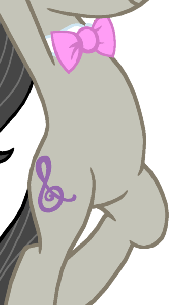 Size: 852x1426 | Tagged: safe, derpibooru import, edit, vector edit, octavia melody, bowtie, cropped, female, high res, image, pictures of bellies, png, simple background, solo, transparent background, vector