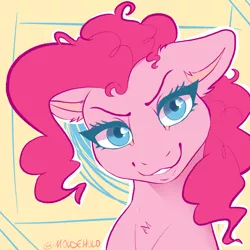 Size: 2048x2048 | Tagged: safe, artist:holomouse, derpibooru import, pinkie pie, earth pony, pony, image, png, solo