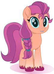 Size: 5789x8000 | Tagged: safe, artist:joemasterpencil, derpibooru import, sunny starscout, earth pony, pony, absurd resolution, cloven hooves, female, g5, image, looking at you, png, simple background, solo, transparent background