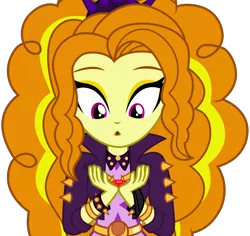 Size: 1614x1522 | Tagged: safe, artist:amgiwolf, derpibooru import, adagio dazzle, equestria girls, equestria girls series, find the magic, spoiler:eqg series (season 2), :o, bracelet, bust, clothes, female, image, jewelry, open mouth, png, simple background, transparent background