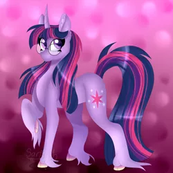 Size: 6000x6000 | Tagged: safe, artist:tomboygirl45, artist:unknownartist20, derpibooru import, twilight sparkle, pony, unicorn, absurd resolution, glasses, image, png, solo