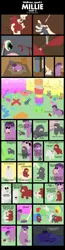 Size: 640x2475 | Tagged: grimdark, artist:the false wolf, fluffy pony, human, abuse, blind, brother and sister, brothers, comic, female, fluffy pony grimdark, image, male, mother and child, png, siblings, surgery