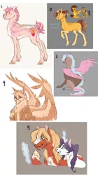 Size: 1280x2281 | Tagged: safe, artist:halfcrazydaisy, derpibooru import, big macintosh, cheese sandwich, quibble pants, rarity, oc, oc:dreamy, oc:fiddle leaf, oc:squeezy cheese, earth pony, gryphon, pony, unicorn, female, gay, hand mirror, image, interspecies offspring, levitation, magic, magical gay spawn, male, mirror, non-mlp oc, offspring, parent, parent:cheese sandwich, parent:discord, parent:pinkie pie, parent:quibble pants, parents:discopie, parents:quibblesandwich, png, quibblesandwich, rarimac, shipping, sketch, sketch dump, straight, telekinesis