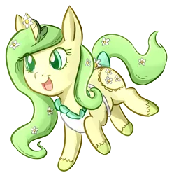 Size: 1720x1728 | Tagged: safe, artist:foxhatart, derpibooru import, oc, oc:daisy, pony, unicorn, apron, chibi, clothes, female, image, mare, png, simple background, solo, transparent background