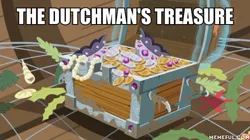 Size: 600x337 | Tagged: safe, derpibooru import, edit, edited screencap, screencap, ppov, arrgh!, bits, caption, image, image macro, jpeg, meme, no pony, spongebob squarepants, text, treasure chest