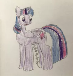 Size: 1046x1080 | Tagged: safe, artist:powerpup97, derpibooru import, twilight sparkle, alicorn, hunger, hungry, image, jpeg, sketch, solo, starving, stomach growl, stomach noise, traditional art