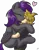 Size: 2550x3300 | Tagged: safe, artist:eisky, derpibooru import, oc, oc:eis, oc:fritzy, unofficial characters only, human, hybrid, pegasus, pony, couple, cuddling, cute, holding a pony, holding up, human on pony kissing, human on pony snuggling, image, interspecies, kissing, love, png, snuggling