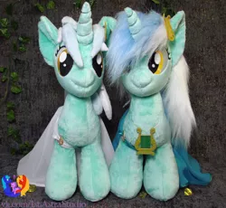 Size: 2501x2304 | Tagged: safe, artist:1stastrastudio, derpibooru import, lyra heartstrings, pony, clothes, dress, image, irl, jpeg, photo, plushie, self ponidox