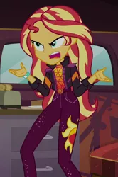 Size: 631x949 | Tagged: safe, derpibooru import, screencap, sunset shimmer, equestria girls, equestria girls series, sunset's backstage pass!, spoiler:eqg series (season 2), cropped, geode of empathy, image, magical geodes, png, solo