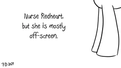 Size: 1200x675 | Tagged: safe, artist:pony-berserker, derpibooru import, nurse redheart, image, offscreen character, png, pony-berserker's twitter sketches