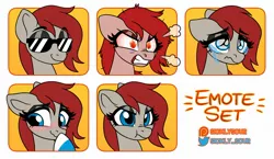 Size: 1980x1147 | Tagged: safe, artist:sickly-sour, derpibooru import, oc, oc:ponepony, unofficial characters only, emotes, image, jpeg