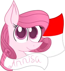 Size: 1792x1976 | Tagged: safe, artist:muhammad yunus, derpibooru import, oc, oc:annisa trihapsari, unofficial characters only, earth pony, pony, base used, earth pony oc, female, heart, image, indonesia, looking at you, mare, name, not rarity, pink body, pink hair, png, simple background, smiling, solo, transparent background, vector