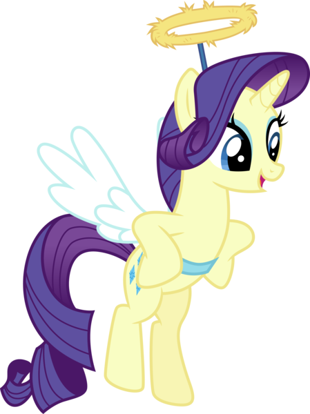 Size: 3000x4005 | Tagged: safe, artist:cloudyglow, derpibooru import, rarity, the saddle row review, angel rarity, haylo, image, png, solo, vector