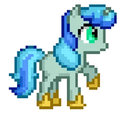 Size: 333x307 | Tagged: safe, artist:anonymous, oc, oc:glacier, unofficial characters only, pony, unicorn, blue mane, female, green eyes, guardsmare, horn, image, mare, png, pony maker, royal guard, simple background, solo, unicorn oc, white background