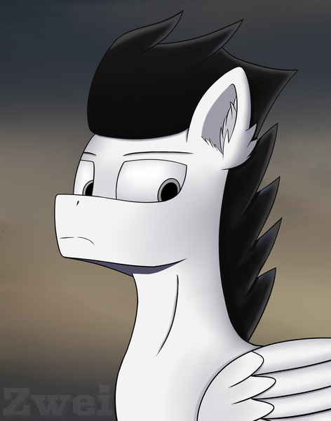 Size: 1700x2160 | Tagged: safe, artist:zweihander, derpibooru import, oc, oc:zweihander blood, pegasus, pony, bust, ear fluff, image, jpeg, male, portrait, solo