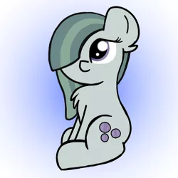 Size: 800x800 | Tagged: safe, artist:two2sleepy, deleted from derpibooru, derpibooru import, marble pie, earth pony, pony, chest fluff, female, image, mare, png, sitting, solo