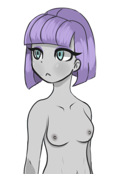Size: 600x800 | Tagged: questionable, artist:chibicmps, edit, maud pie, equestria girls, clothes, complete nudity, cute, female, maudabetes, nude edit, nudity, png, solo