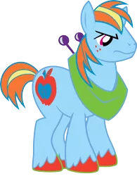 Size: 1920x2467 | Tagged: safe, derpibooru import, edit, vector edit, big macintosh, rainbow dash, earth pony, pony, ponyar fusion, fusion, image, male, palette swap, png, recolor, simple background, solo, stallion, transparent background, vector