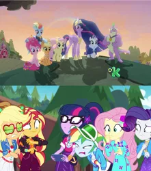 Size: 1272x1440 | Tagged: safe, artist:savemlp, banned from derpibooru, deleted from derpibooru, derpibooru import, edit, edited screencap, screencap, applejack, fluttershy, pinkie pie, princess twilight 2.0, rainbow dash, rarity, sci-twi, spike, sunset shimmer, twilight sparkle, twilight sparkle (alicorn), alicorn, dragon, pony, equestria girls, equestria girls series, festival filters, the last problem, spoiler:eqg series (season 2), discovery kids, drama, image, jpeg, mane seven, mane six, meta, music festival outfit, older, older applejack, older fluttershy, older mane seven, older mane six, older pinkie pie, older rainbow dash, older rarity, older spike, older twilight, op can't let go, op is a duck, op isn't even trying anymore, series finale drama, shitposting, twitter, twolight, wat, winged spike