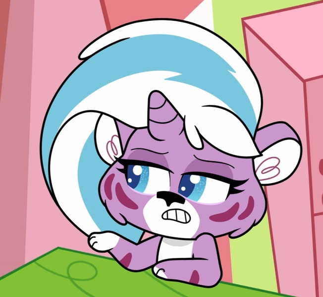 Size: 953x877 | Tagged: safe, derpibooru import, screencap, my little pony: pony life, spoiler:pony life s02e12, back to the present, cropped, image, jpeg, lightning chill, solo
