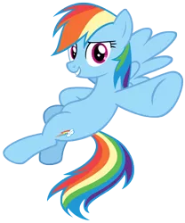 Size: 6407x7700 | Tagged: safe, artist:andoanimalia, derpibooru import, rainbow dash, pegasus, non-compete clause, female, image, png, simple background, transparent background, vector