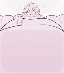 Size: 1054x1200 | Tagged: safe, artist:secretgoombaman12345, derpibooru import, diamond tiara, pony, belly, big belly, bingo wings, blushing, chubby diamond, fat, female, huge belly, image, impossibly large belly, jpeg, morbidly obese, obese, solo, solo female, weight gain, wide eyes