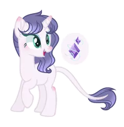 Size: 988x1016 | Tagged: safe, artist:nakotl, derpibooru import, oc, dracony, hybrid, female, image, interspecies offspring, offspring, parent:rarity, parent:spike, parents:sparity, png, simple background, solo, transparent background