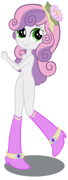 Size: 1904x5000 | Tagged: questionable, banned from derpibooru, edit, sweetie belle, equestria girls, belly button, boots, breasts, clothes, dancing, delicious flat chest, female, image, lolicon, nipples, nude edit, nudity, png, shoes, simple background, solo, solo female, transparent background, underage, vector