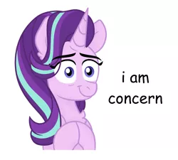 Size: 1650x1488 | Tagged: safe, artist:pink-pone, derpibooru import, starlight glimmer, pony, unicorn, chest fluff, concern, concerned, ear fluff, female, image, mare, png, reaction image, simple background, solo, white background