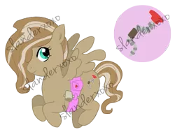 Size: 629x500 | Tagged: safe, artist:slanderxoxo, derpibooru import, oc, oc:cocoa, pegasus, pony, cutie mark, female, image, looking back, mare, pegasus oc, png, solo, wings