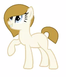 Size: 339x390 | Tagged: safe, artist:targetgirl, derpibooru import, oc, oc:quinn, earth pony, pony, earth pony oc, female, image, looking up, mare, png, solo