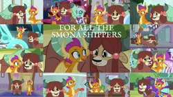 Size: 1280x722 | Tagged: safe, derpibooru import, edit, edited screencap, editor:quoterific, screencap, berry blend, berry bliss, citrine spark, fire quacker, gallus, ocellus, silverstream, smolder, strawberry scoop, yona, changedling, changeling, classical hippogriff, dragon, gryphon, hippogriff, yak, 2 4 6 greaaat, school daze, school raze, the end in friend, the hearth's warming club, uprooted, collage, dragoness, female, friendship student, image, lesbian, male, png, shipping, yonder