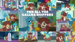 Size: 1280x722 | Tagged: safe, derpibooru import, edit, edited screencap, editor:quoterific, screencap, gallus, ocellus, sandbar, silverstream, smolder, spike, starlight glimmer, strawberry scoop, summer meadow, violet twirl, yona, changedling, changeling, classical hippogriff, dragon, gryphon, hippogriff, pony, yak, a rockhoof and a hard place, non-compete clause, school daze, uprooted, what lies beneath, collage, dragoness, female, friendship student, galyona, image, male, png, shipping, straight, student six