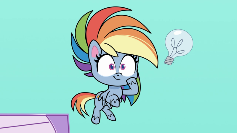 Size: 1920x1080 | Tagged: safe, derpibooru import, screencap, rainbow dash, my little pony: pony life, the best of the worst, spoiler:pony life s01e02, image, png, solo