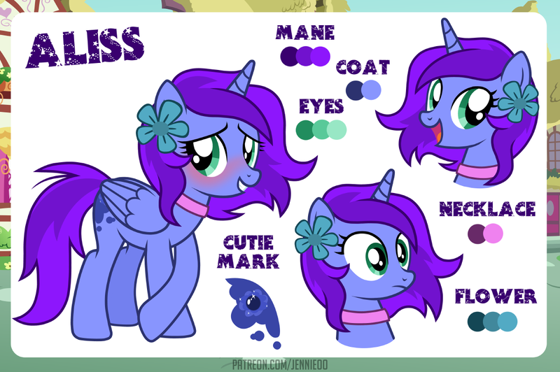 Size: 1200x798 | Tagged: safe, artist:jennieoo, derpibooru import, oc, oc:aliss, alicorn, pony, happy, image, png, reference, reference sheet, sheet, shocked, smiling, solo, vector